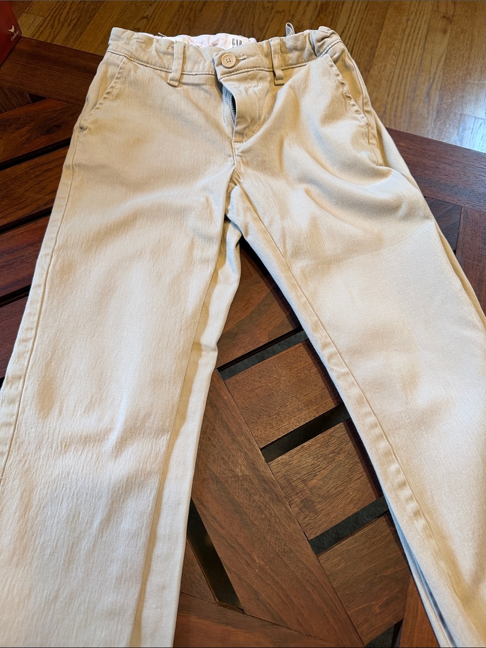GAP Kids Adjustable Waist Uniform Pants (2 Pairs)